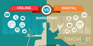 digital marketing vs online marketing