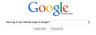 hoger in google wordpress