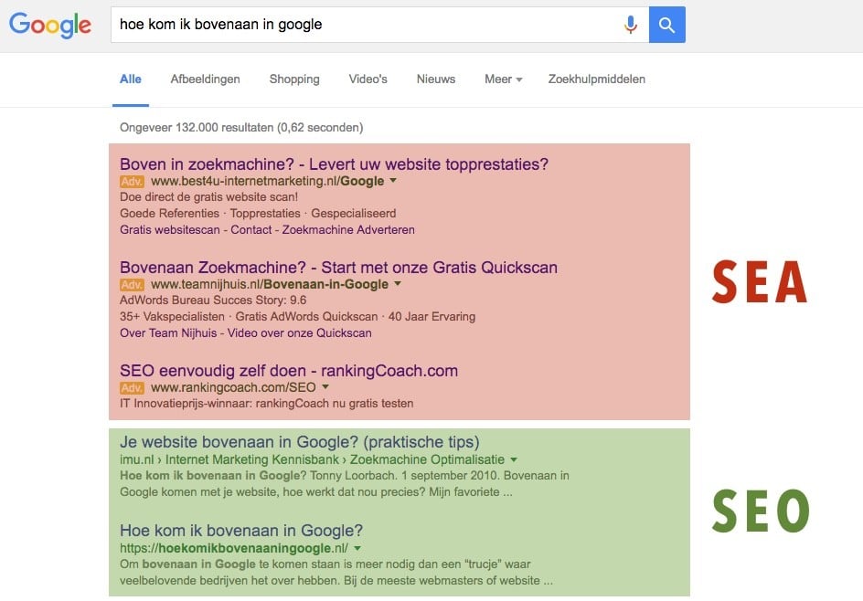 website optimaliseren google