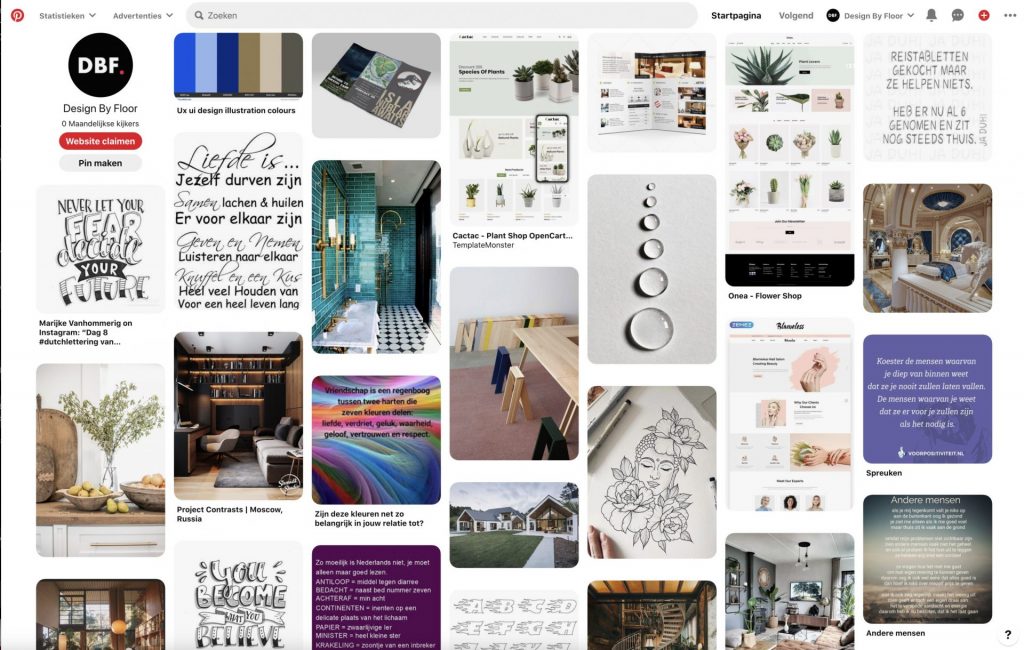 grafisch ontwerper website