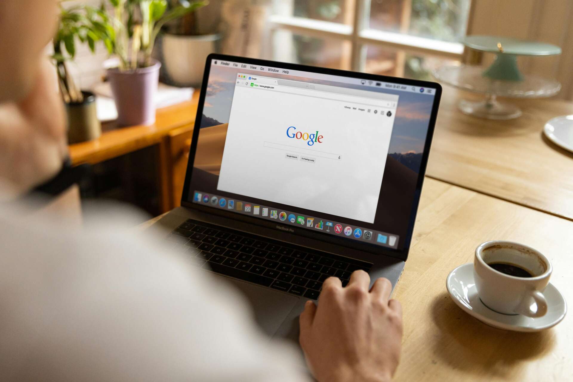 site hoger in google